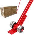 thumbnail image 1 of Prylever Bar, 3/5FT Length Heavy Duty Steel Handle Pry Lever Bar with Wheels, Suitable for Heavy Duty Equipment Handling, 1 of 7