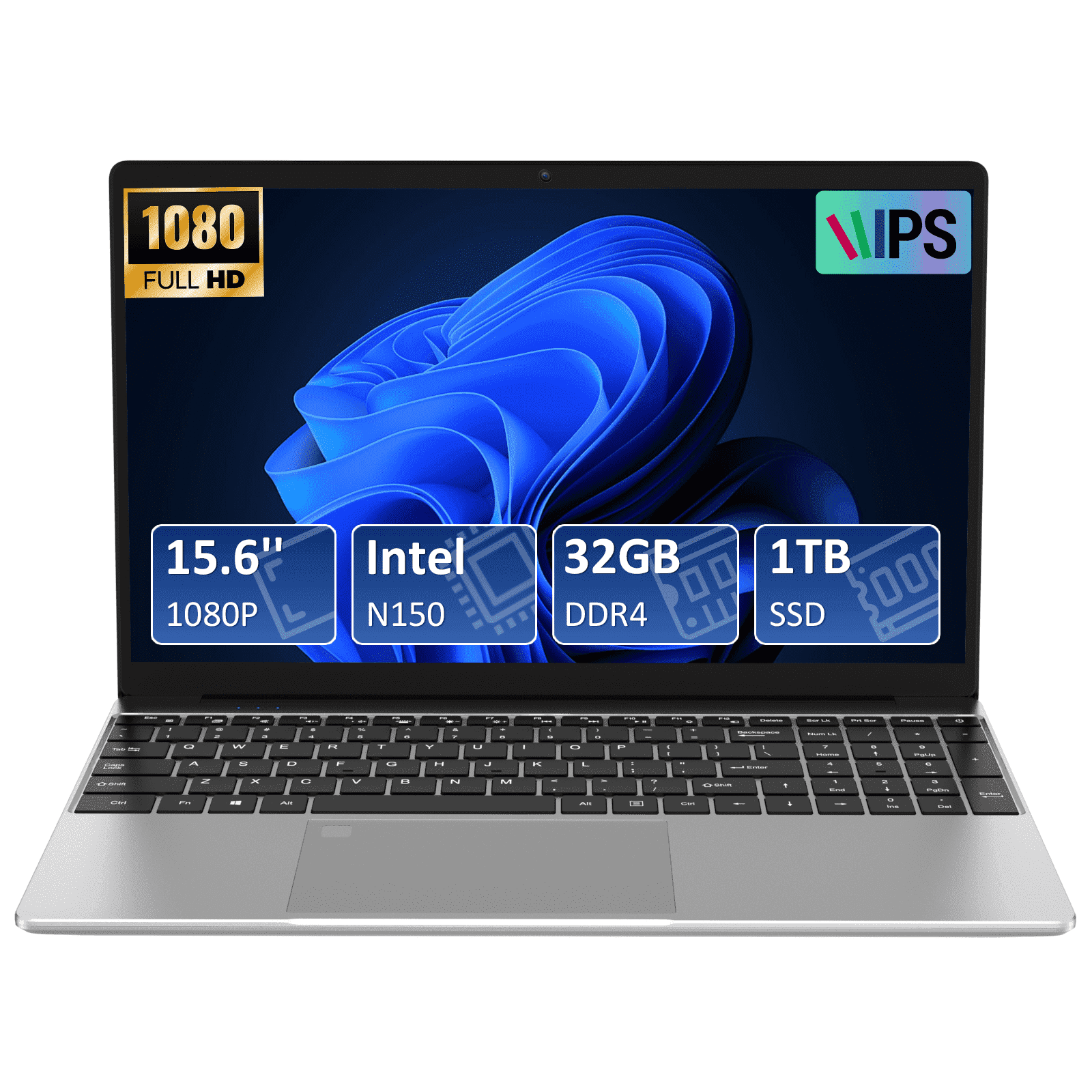 Windows 11 Intel N150 12GB RAM SSD 1TB ① Mini PC Windows 11 Pro Preinstalled, Intel N150 (up to 3.6