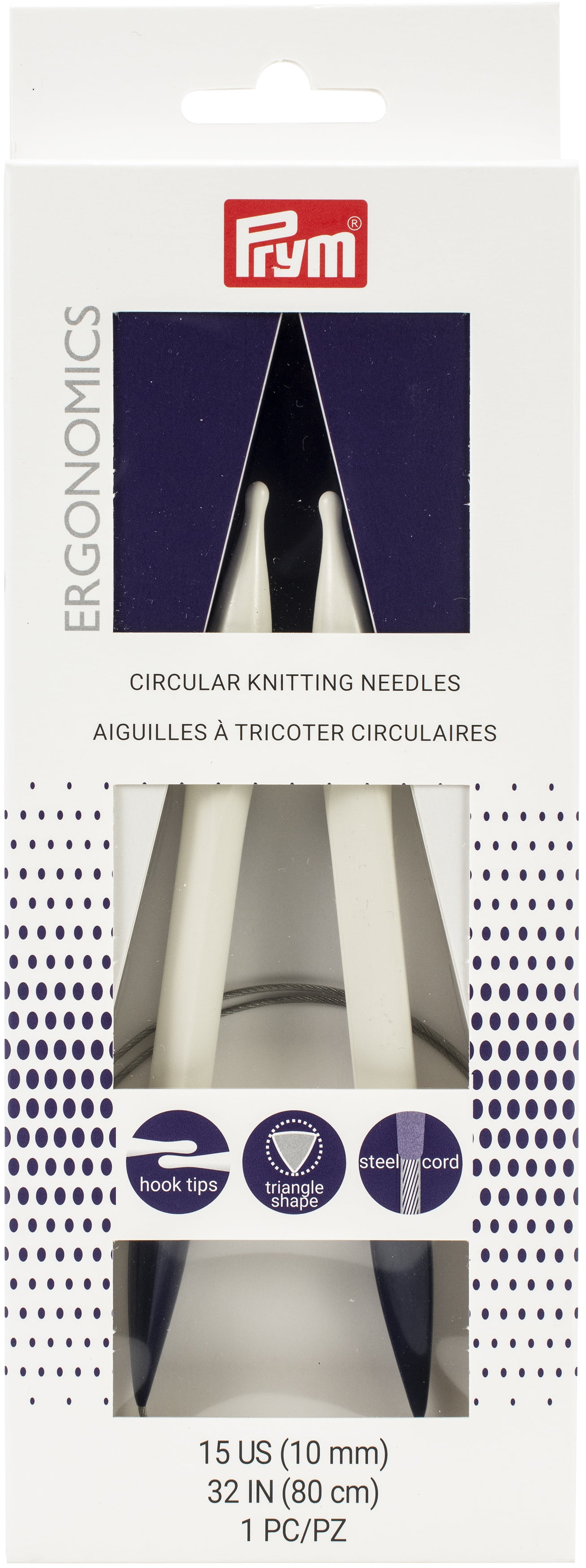 Prym Circular Needle 24 10, Size 10/6mm