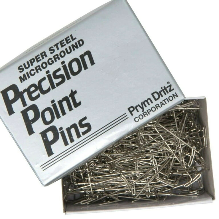 Dritz Bulk Package #16 Nickel-Plated Steel T-Pin, 1-Inch 1,500-Pack, Silver