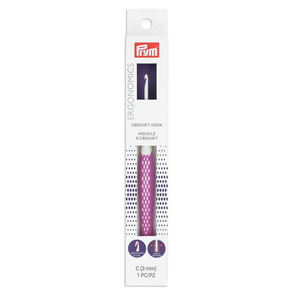 Prym Ergonomics Crochet Hook Size C, 3 mm