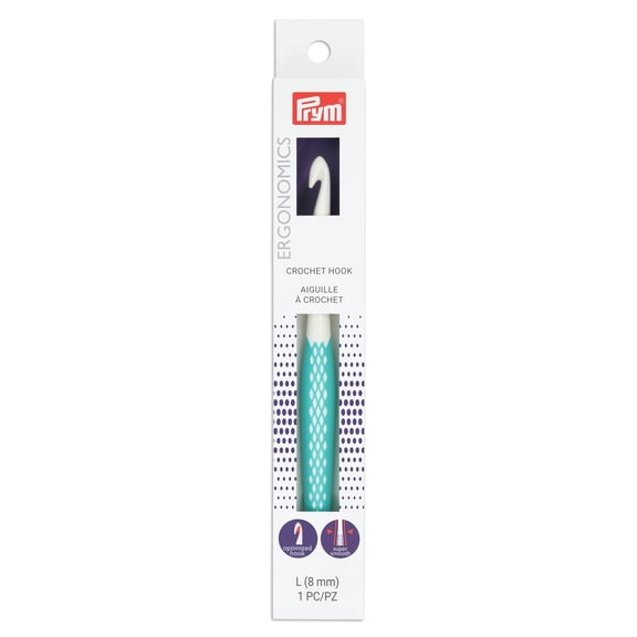 Prym Ergonomics Crochet Hook Size L, 8 mm