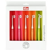 Prym Ergonomics Crochet Hook Set, Small (Sizes E, G, 7, H, J)