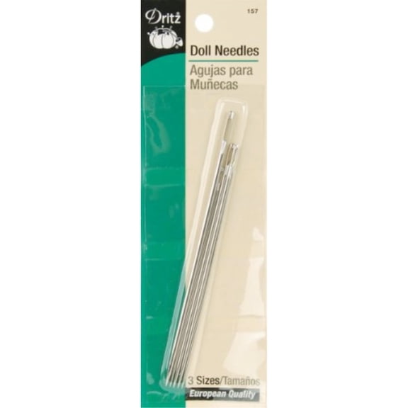Dritz Doll Needles 5/Pkg-Size 2.5" To 3.75"