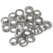 Prym Vario Creative Eyelets with Washers - Pkg of 20, Silver, 11 mm Dia.