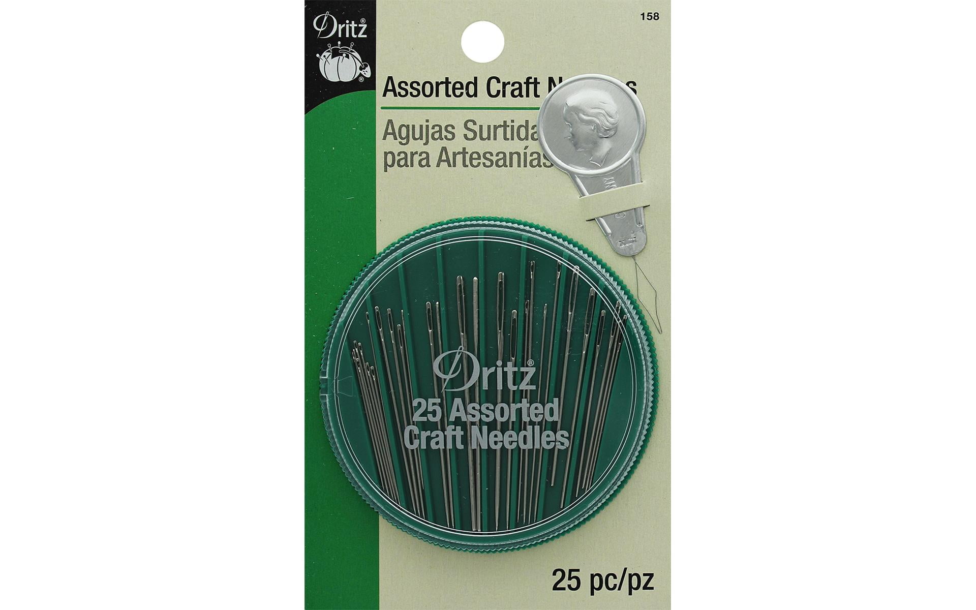 SINGER Assorted Hand Needles in Compact with Needle Threader, Assorted  Sizes, 30 Piece