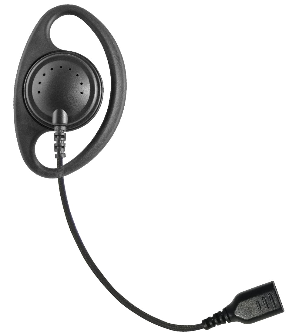 Pryme SNP-DR D-Ring Earpiece w/2-pin SNAP Connector - Walmart.com