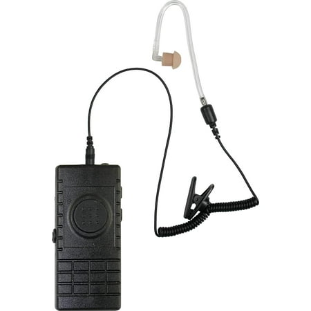 Pryme Wireless Speaker Microphone w/ Bullet™ Clear tube Earphone for 2-Way Radios, Cell-Phones, and Tablets w/Bluetooth(iOS or Android)-for ZELL0, ESChat, Wave, and Other PTT Apps-BTH-300-MAX-Kit3