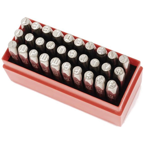 Pryor RUS30060 0.25 in. Cyrillic Premium Hand Stamp Letter Set