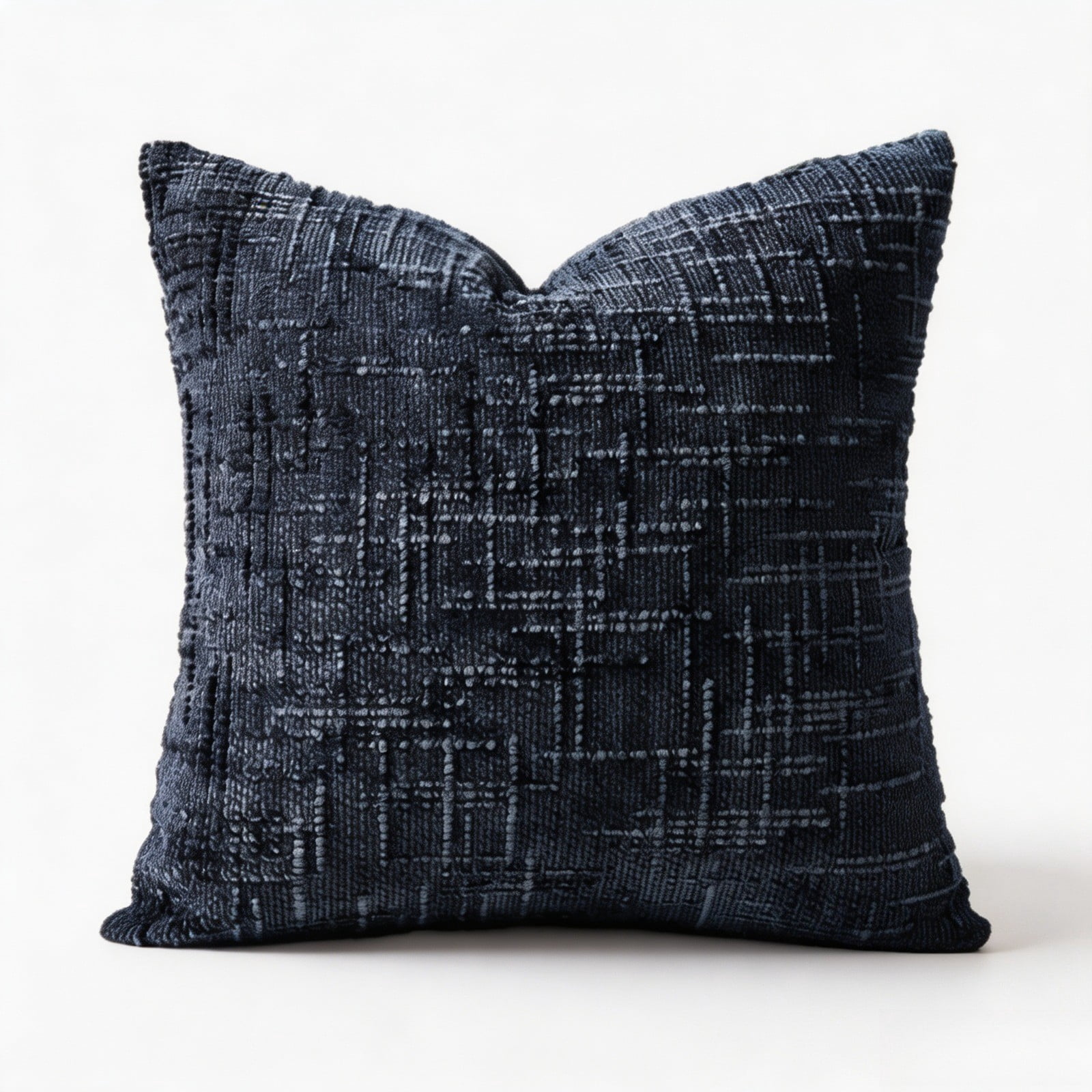 Chusion Texture PryvnHome Chenille Throw Pillow Covers, Soft Slub Textured Decorative ...