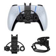 Ps-5 Controller Mini Steering Wheel Attachment Racing Game Accessory for DualSense,Enhanced Grip & Control,Ergonomic & Stable Design,Easy Install & Universal Fit for PS-5 Accessories,Black