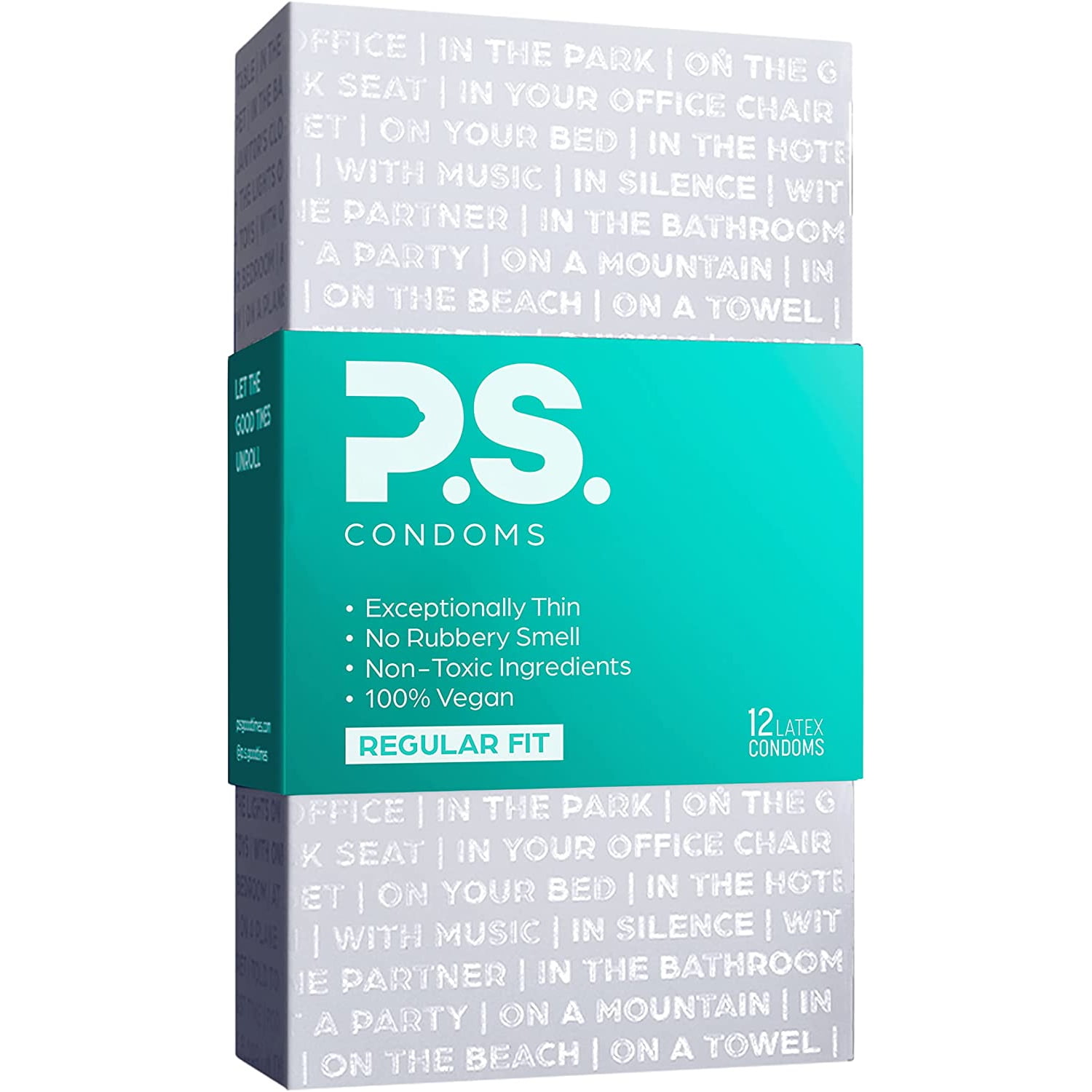 Ps Exceptionally Thin Latex Condoms 12pk