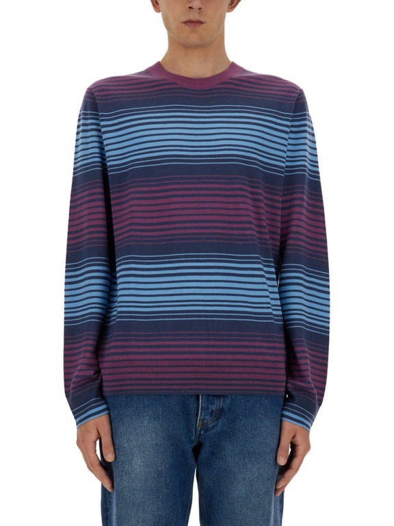 Ps Paul Smith Relaxed-Fit Striped Merino Wool Sweater (Men's)