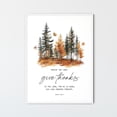 thumbnail image 1 of Psalm 106:1 Thanksgiving Christian Scripture Wall Art Poster Design 1, Unframed Size 12x18, 1 of 4