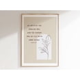 thumbnail image 1 of Psalm 107 9 Floral Scripture Poster, Stretched Canvas 12x16in, 1 of 4