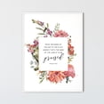 thumbnail image 1 of Psalm 113:3 Praise The Name Scripture Wall Art Poster, Unframed Size 24x36, 1 of 4