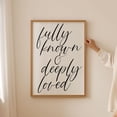 thumbnail image 1 of Psalm 139 Nursery Scripture Poster, Unframed Paper Poster 16x20in, 1 of 4