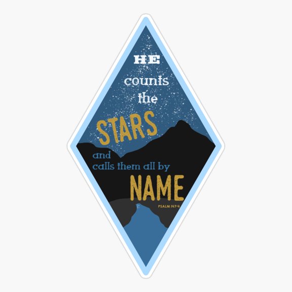 Psalm 1474 Sticker