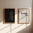 thumbnail image 1 of Psalm 23 Print Modern Christian Wall Art Set 2 Unframed Paper Print 16x24, 1 of 3