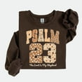 thumbnail image 1 of Psalm 23 Sweatshirt – The Lord Is My Shepherd Bible Verse Sweater, Retro Fall Christian Faith Top, Thanksgiving Autumn Long Sleeve Gift for Men and Women, 1 of 7