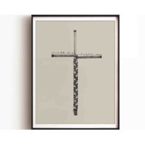 A Cord Of Three Strands, Wedding Bible Sketches, Ceremony Bible Art, Anniversary Wall Art Christian Modern Gift Christ Print Wall Art, Modern Wall Decor, 8x12 UNFRAMED