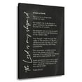 thumbnail image 1 of Psalm 23 Wall Art Bible Verse Poster Painting Canvas For Office Giclee Christian Artwork For Bedroom Unframed 16x24 in, 1 of 5