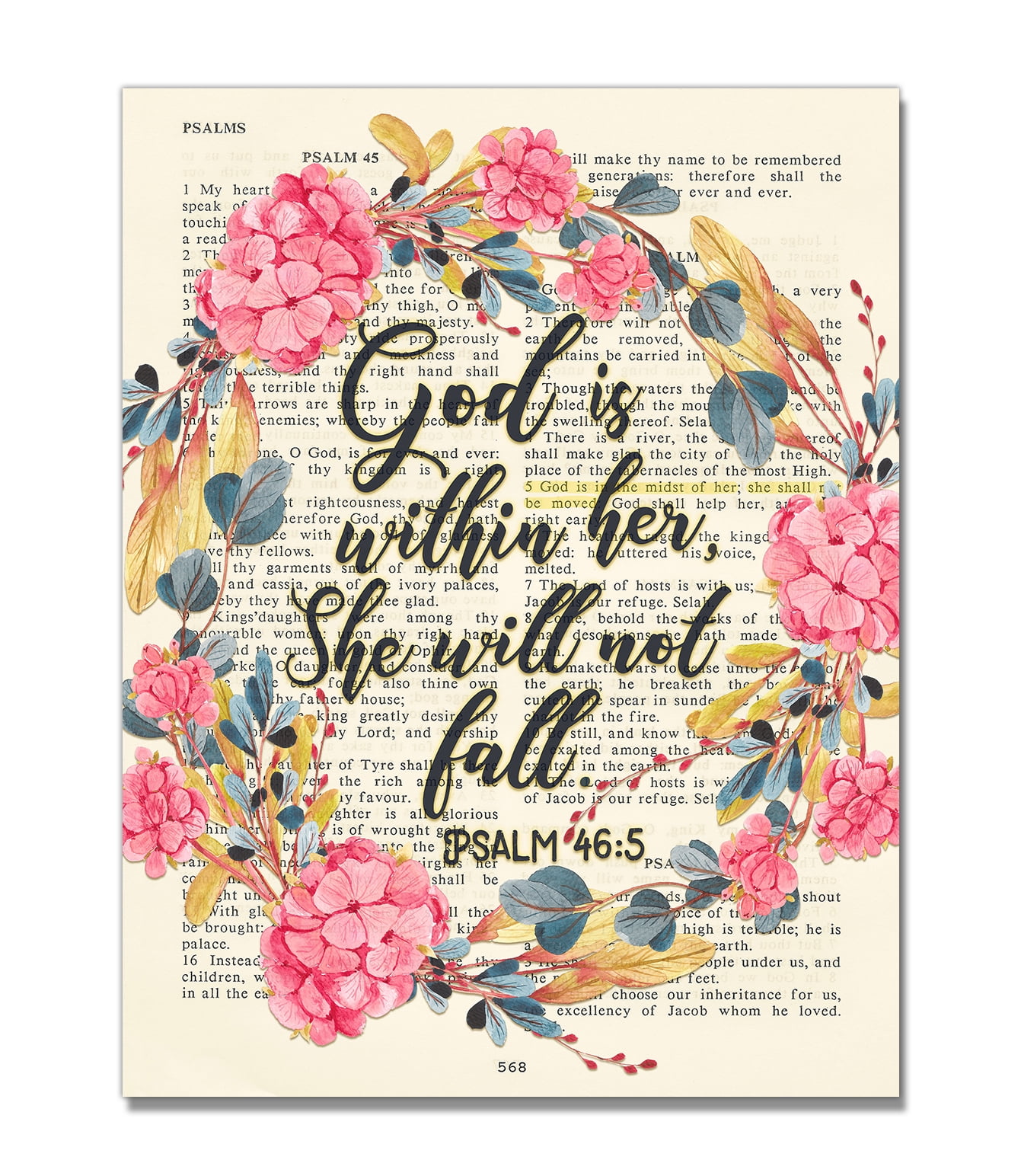 Frame of Hearts Scripture Stickers (04646)