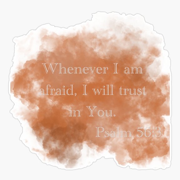 Psalm 563 Sticker