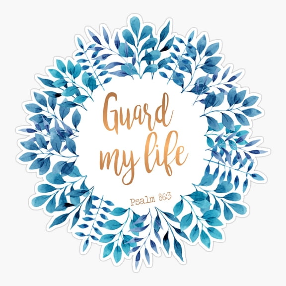 Psalm 863 Sticker