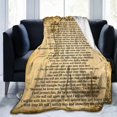 thumbnail image 1 of Psalm 91 Blanket Christian Gifts (50x40inch)- Religious Throw Blanket Soft Lightweight Cozy Plush Warm Blankets for Women Men, 1 of 6