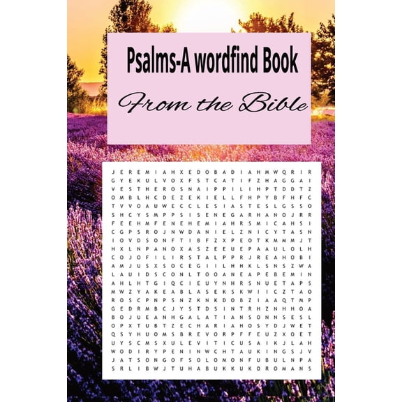Psalms- A Word Find Book: From the Bible, (Paperback)