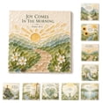 thumbnail image 1 of Psalms of Comfort & Strength Sea Glass Art Kit, Christian DIY Craft Kit for Adults, Inspirational Bible Verse Wall Decor Craft, Sea Glass Mosaic Art Kit for Faith Home Display (morning), 1 of 6