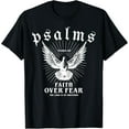 thumbnail image 1 of Psalms Faith Over Fear T-Shirt Tops Tee, 1 of 2