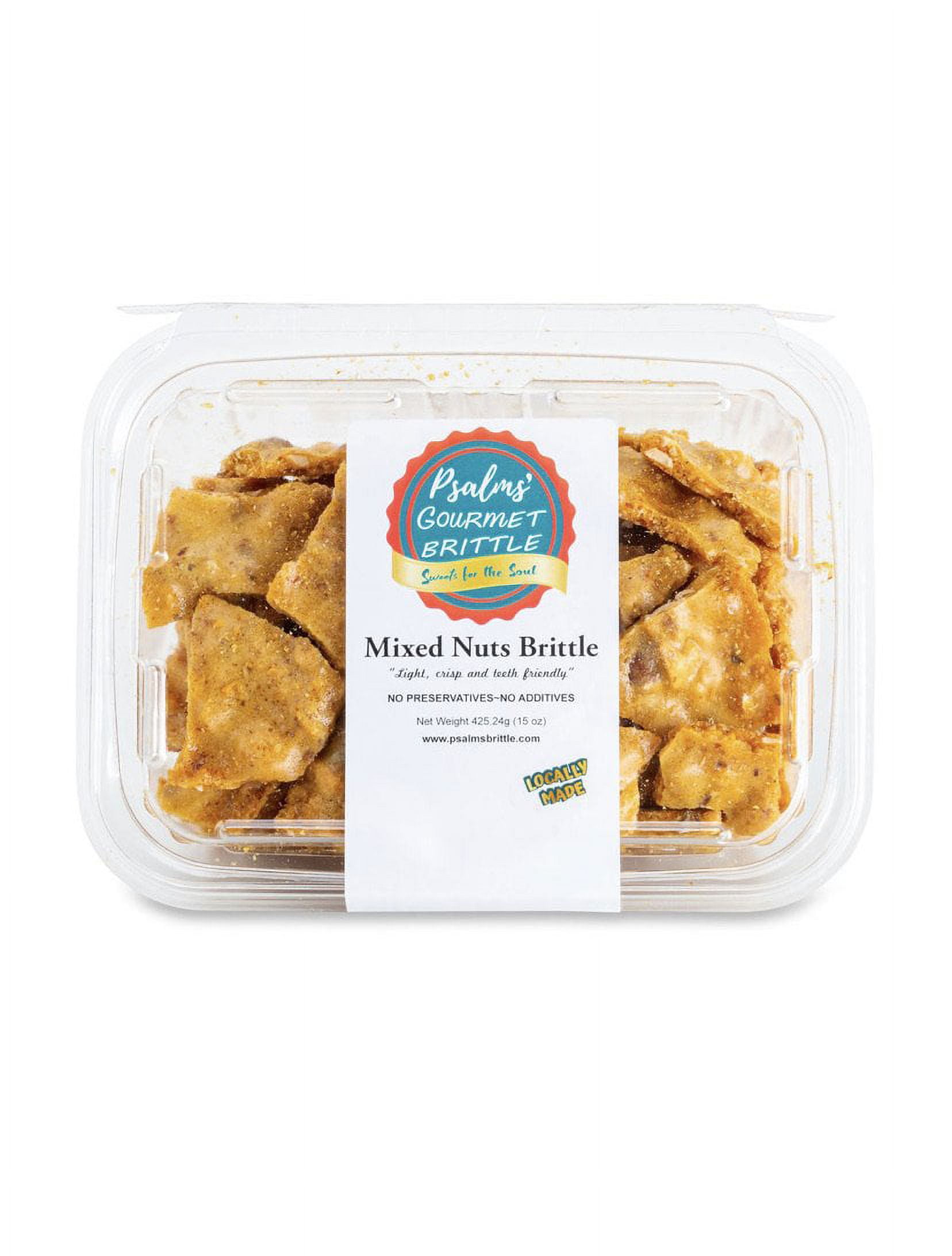 Psalms Gourmet Brittle Mixed Nuts Made Finest Ingredients