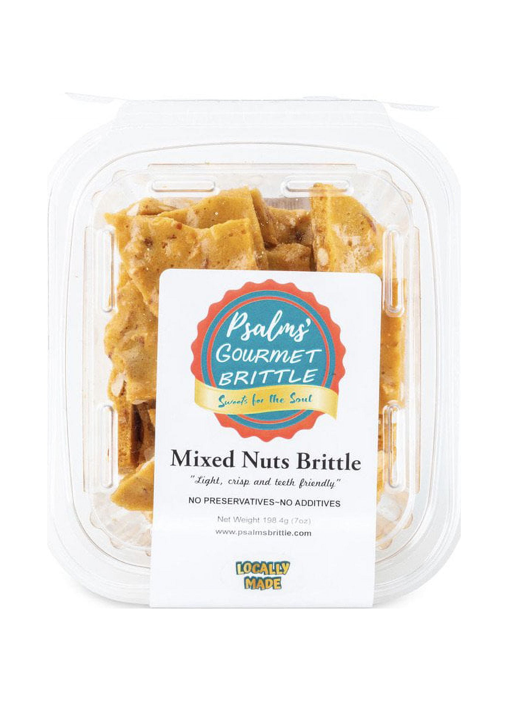 Psalms Gourmet Brittle Mixed Nuts Made Finest Ingredients