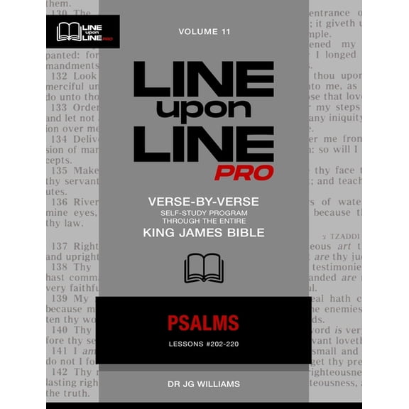 Psalms: Vol 11 - Line Upon Line PRO Bible Study Series, (Paperback)