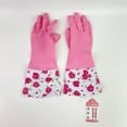 thumbnail image 1 of PsalmsJar Gloves for household use - Reusable Kitchen Dishwashing Gloves with Latex Free, Cotton lining, Waterproof, Non-Slip, Ideal for Dishes, Household Chores, and Gardening (Medium), 1 of 9