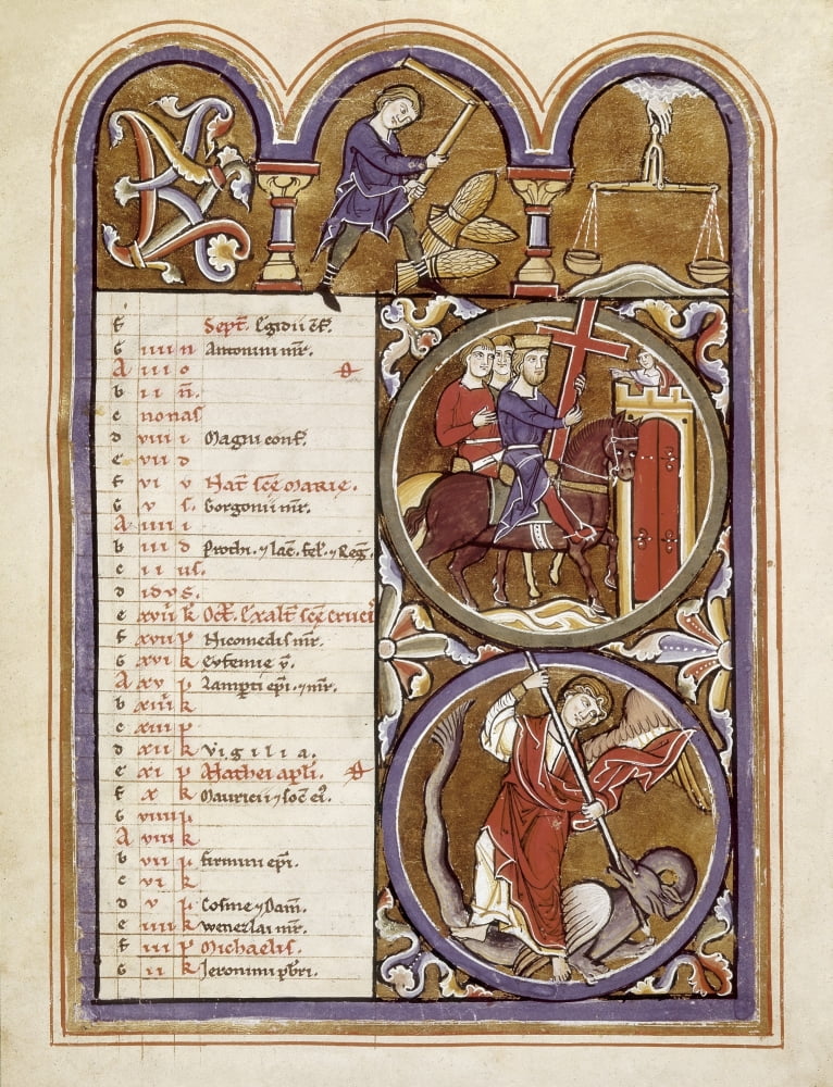 Psalter Of Saint Elizabeth Canvas Art -  (24 x 36)