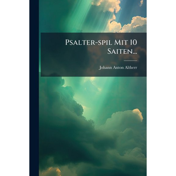 Psalter-spil Mit 10 Saiten... (Paperback)