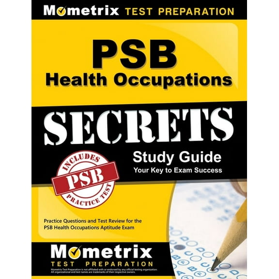 Psb Health Occupations Secrets Study Guide: Ccss Test Practice Questions & Exam Review for the Common Core State Standards Initiative (Paperback)