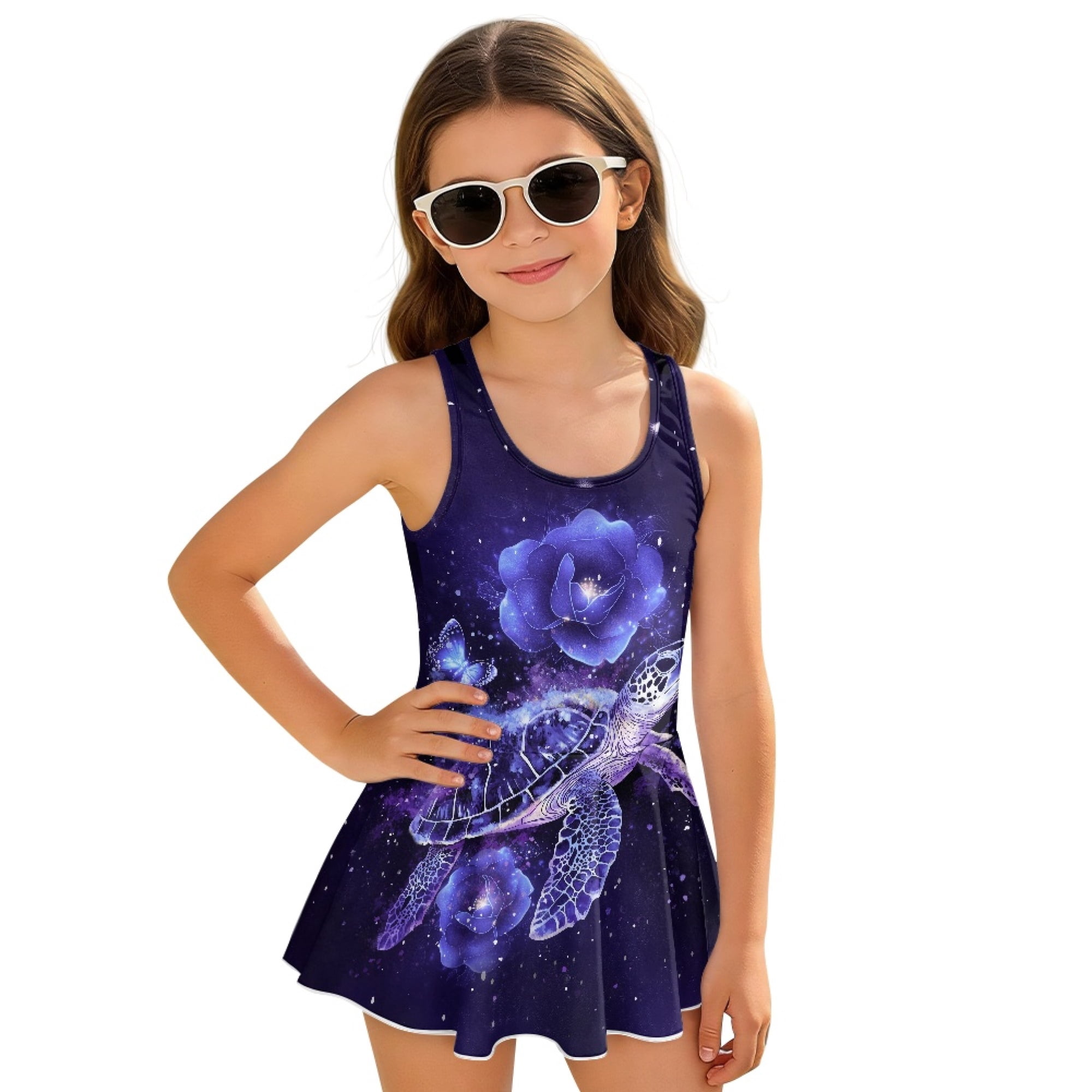 psesaysky-big-girl-one-piece-swimsuit-with-skirt-sleeveless-bathing