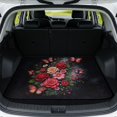 thumbnail image 1 of Psesaysky Butterfly Floral Rear Trunk Cover 29" x 39", Washable All Weather Cargo Liner for Families and Pet Travel, 1 of 6