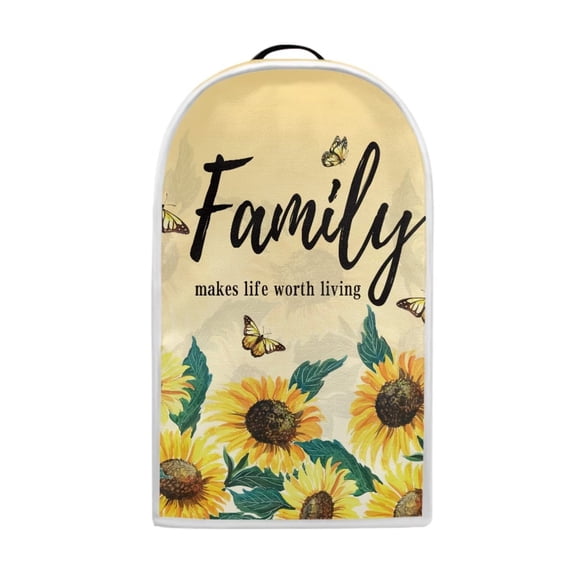 Psesaysky Butterfly Sunflower Print Blender Dust Cover with Handle Anti Fingerprint Protection Protector for Stand Mixer Coffee Maker