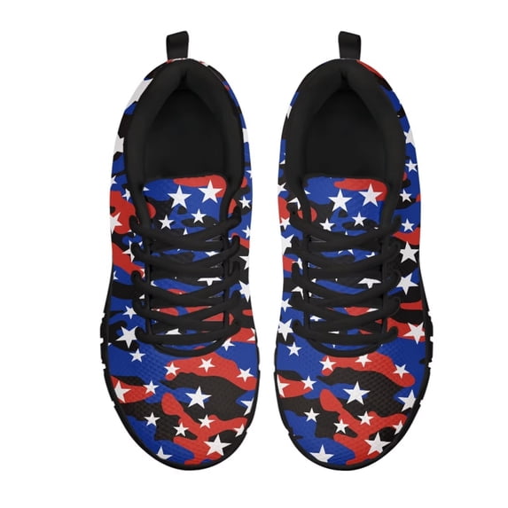 Psesaysky Camouflage Walking Shoes for Women Adult Running Shoes Lightweight Comfortable Sneakers Stylish Print Casual Shoes