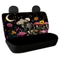 thumbnail image 1 of Psesaysky Car Back Seat Covers for Auto Interior Automotive, Skeleton Floral Mushroom 2 Pack Car Rear Seat Protectors Protects Against Dirt Easy to Install, 1 of 7