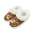 thumbnail image 1 of Psesaysky Cartoon Christmas Giraffe Print Women Slippers Comfortable Thick Sole House Slippers for Woman Warm House Bedroom Shoes, Size 8-9, 1 of 7