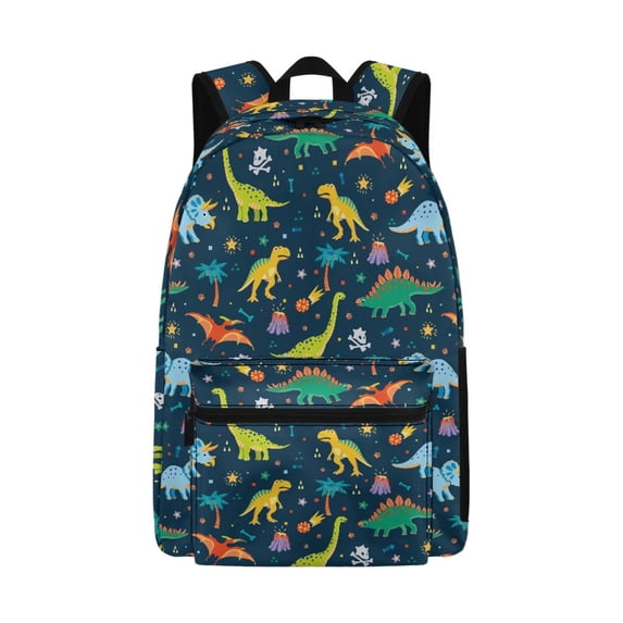 Psesaysky Cartoon Dinosaur Backpack Boy Girl School Backpacks Schoolbag Sets 10-12 Kids,Back to School Supplies