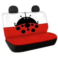thumbnail image 1 of Psesaysky Cartoon Ladybug Rear Bench Cover Protectors with Stretchy Dustproof, Back Seat Covers for Sedan Van, 2 Pack Automotive Accessories, 1 of 7