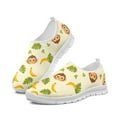 thumbnail image 1 of Psesaysky Cartoon Monkey Printed Sneakers for Girls Lightweight Breathable Walking Shoes Loafers Size 5.5-11.5, 1 of 7