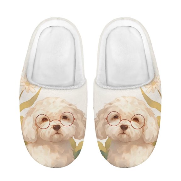 Psesaysky Children's Plush Slippers Winter Comfortable Slippers with Cartoon Animals Soft and Warm Slippers for Children